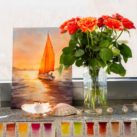 Sailing into the Sunset