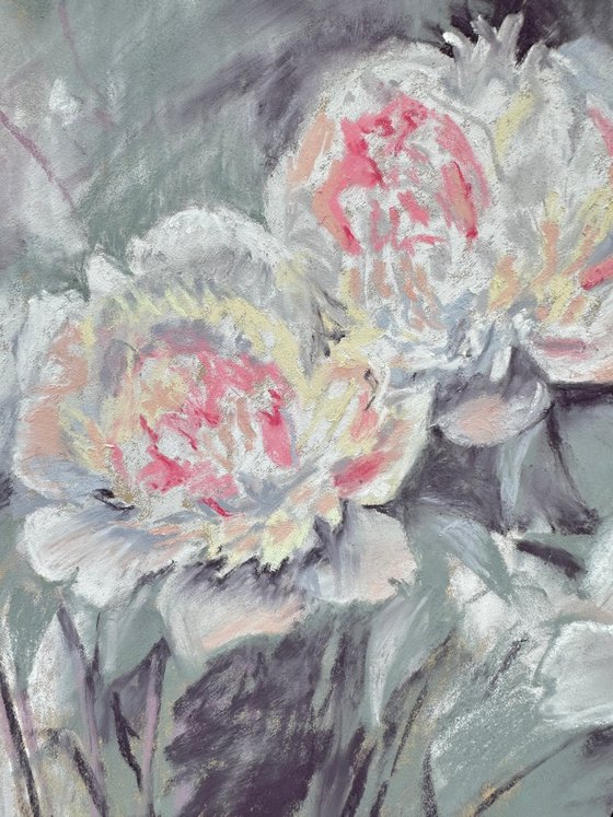 White Peonies 2