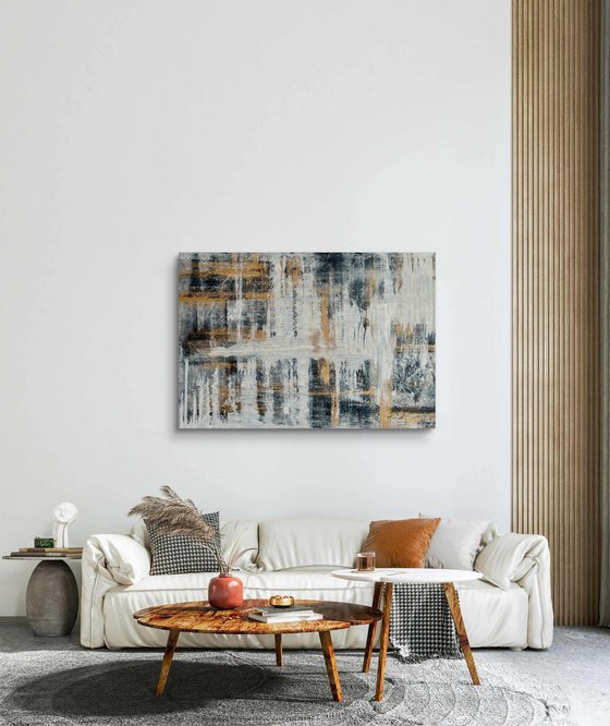 White Drift 100x70x2 cm
