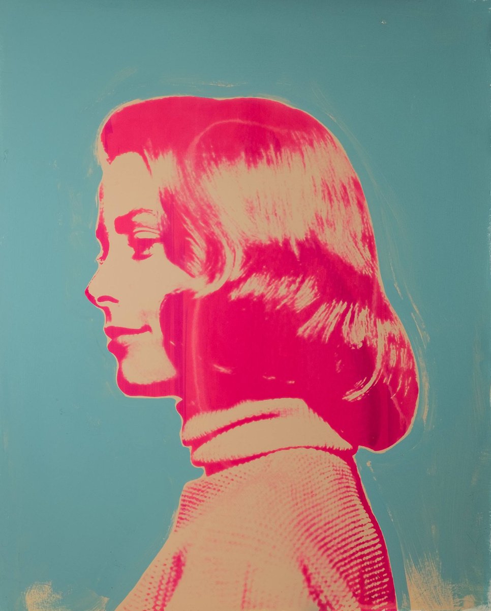 Grace Kelly Painting by Dane Shue by Dane Shue