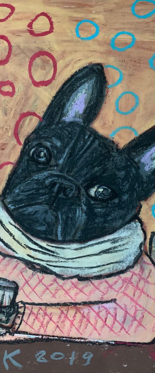 Drinking dog #82 by Pavel Kuragin
