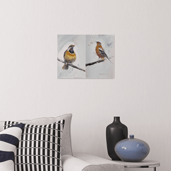 Two Voices of Spring (Diptych)