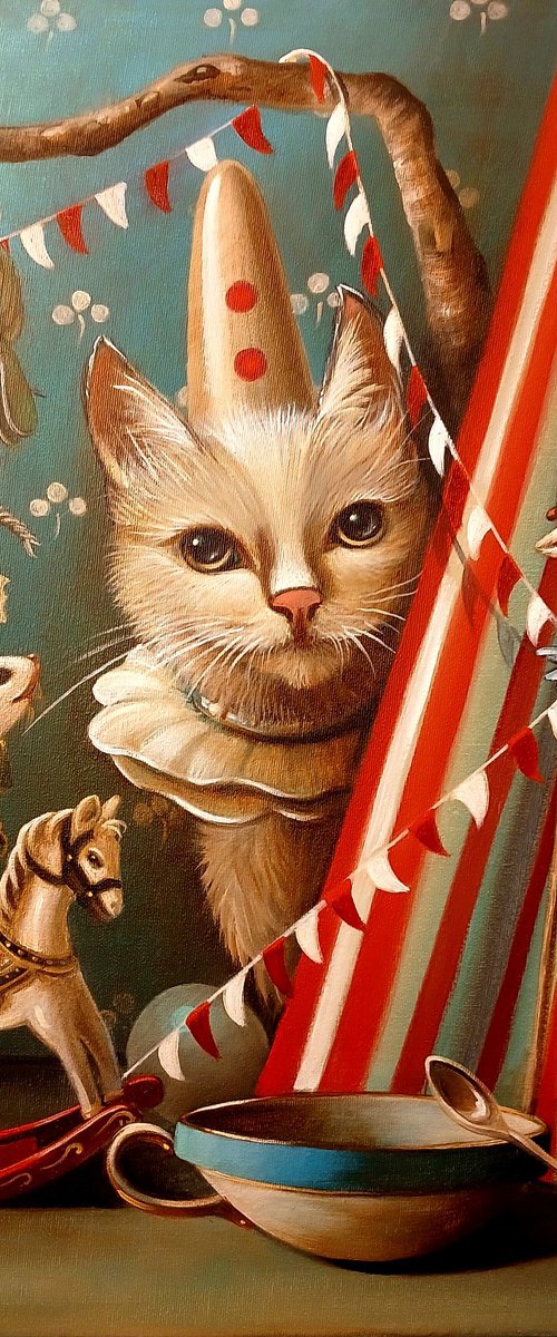 The circus on my dresser by Valentina Toma' aka Zoe Chigi