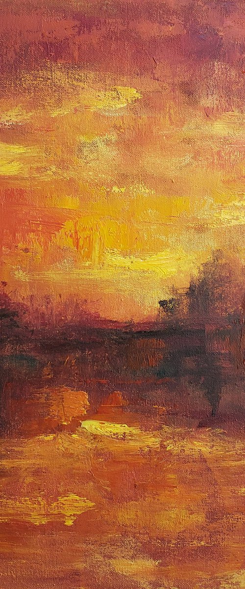 Fire Sky 2 by Roy  Featherstone