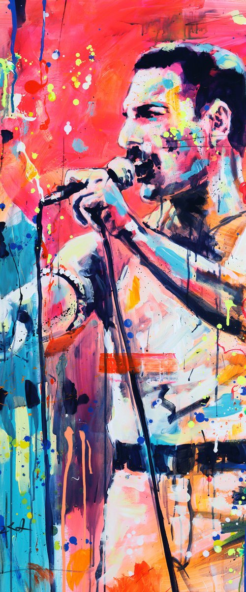 Rock and roll colors by Marta Zawadzka