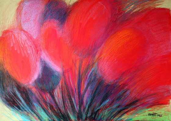 Tulips Red 4