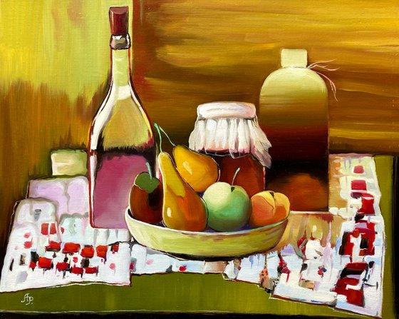 Still life with fruits