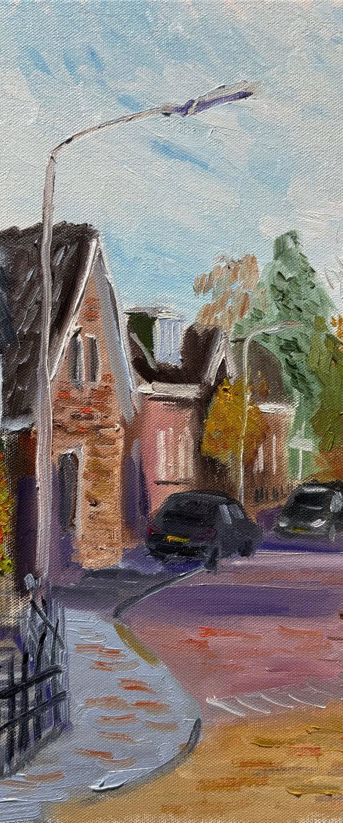 Autumn Streets of Beilen by Dmitry Fedorov