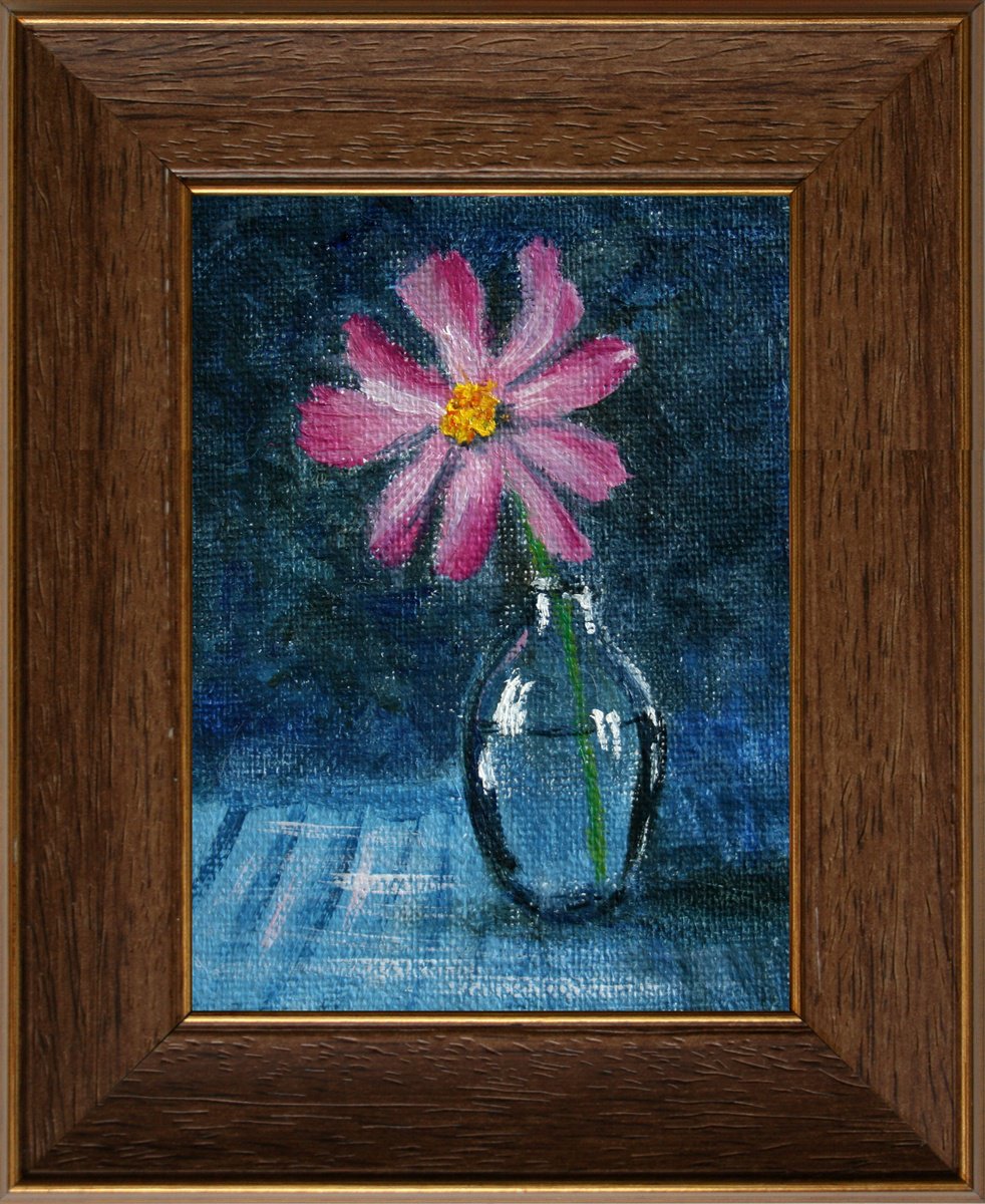 Cosmea By Salana Art / Svetlana Samovarova, 5 X 6, Artwork For Sale On Artfinder