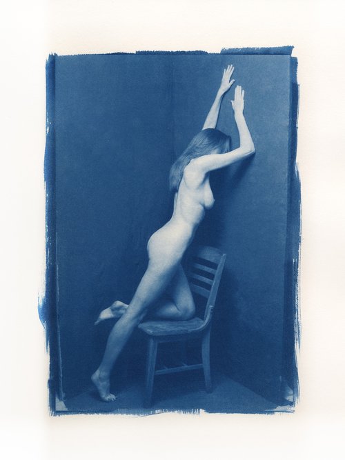 Blue Nude #7 by Robert Tolchin