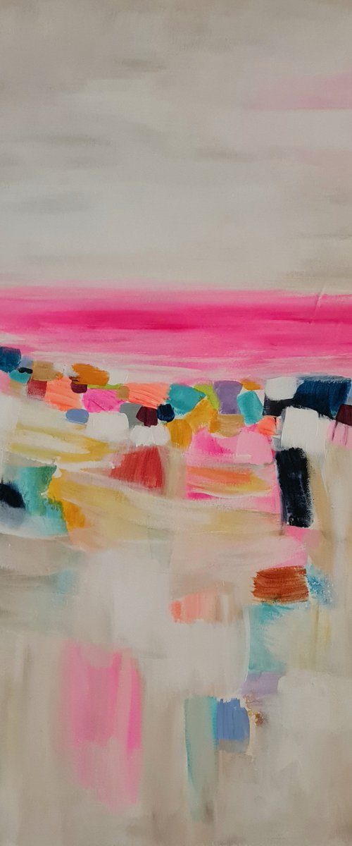 Pink Sea by Wioletta Gancarz