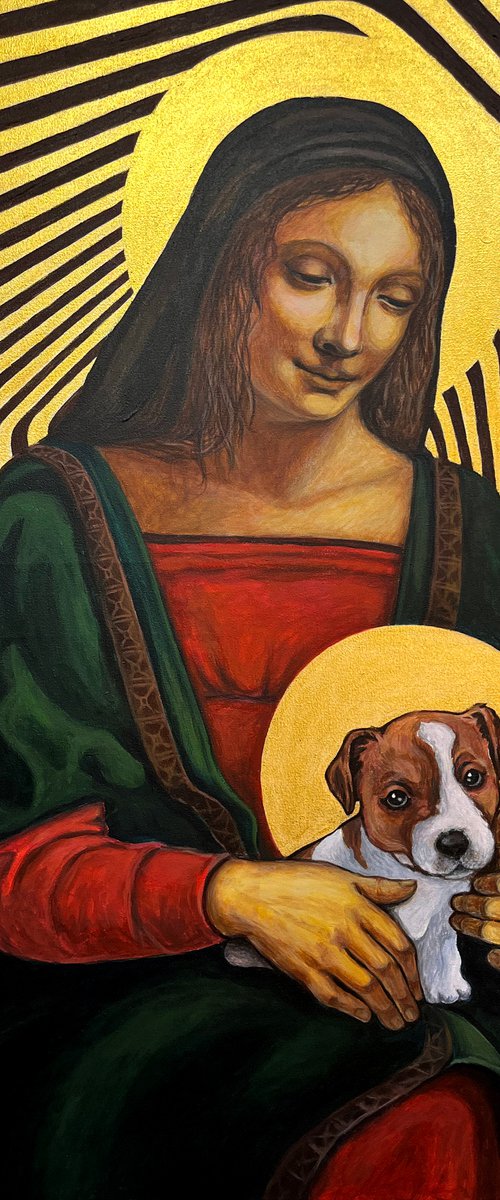 Madonna by Lu Sakhno