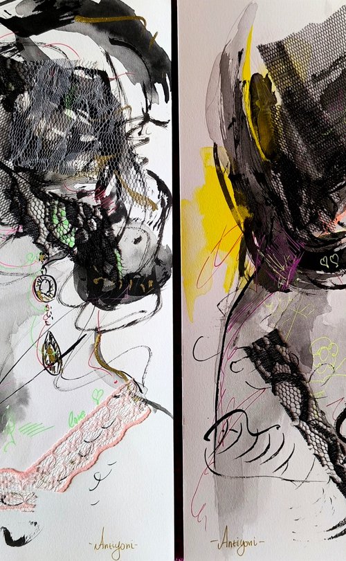 Les Muses Series by Antigoni Tziora