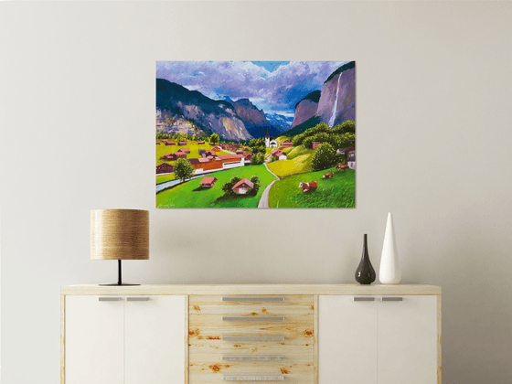 Lauterbrunnen. Whisper of mountains