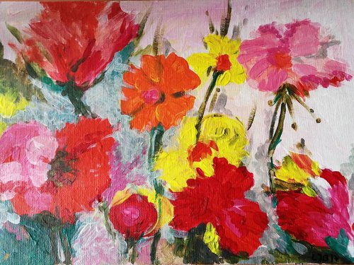 Blossoms by Lolita Jachimoviciene-Bazuriniene