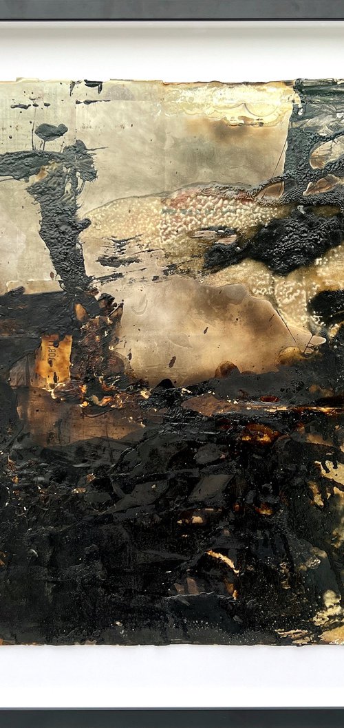 Burned Out Land - II by Zakhar Shevchuk