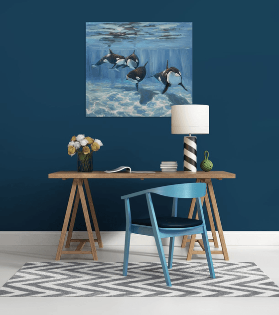 "A pod of Killer Whale"