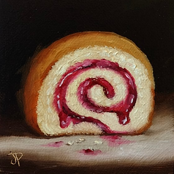 Little Jam roly Poly  still life