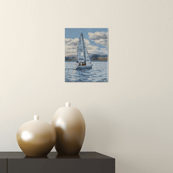 Seascape with Sailboats 51