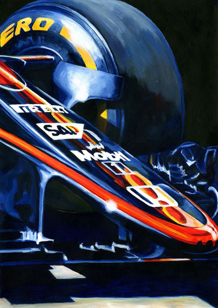 Mclaren Honda Mp4-30 By Alex Stutchbury, 17 X 23, Artwork For Sale On Artfinder