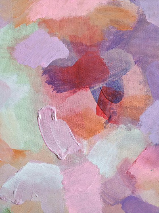 Bloom - abstract art, abstract painting, oil painting, abstract