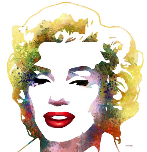 Marilyn Monroe by Marlene Watson