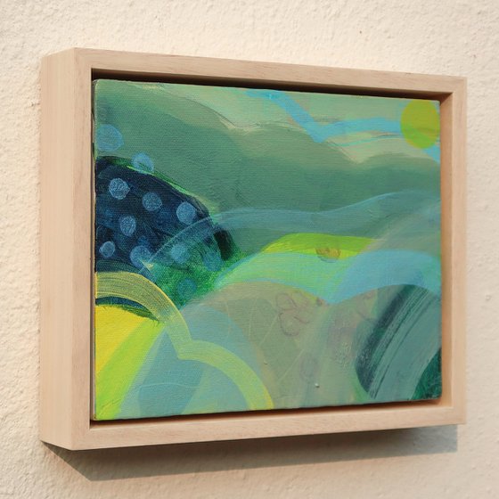 Blue Spotty Landscape