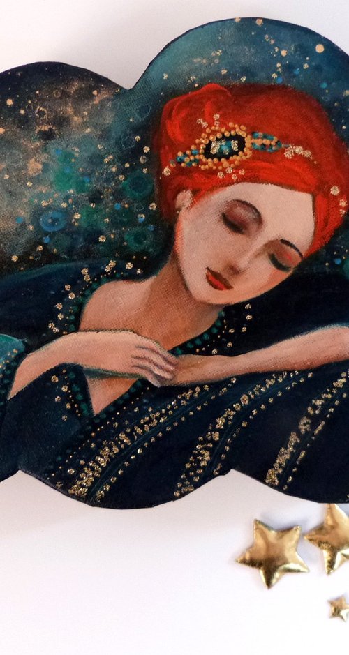 Up there, so high. Cloud canvas. by Loetitia Pillault