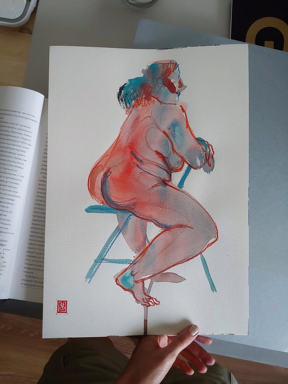 Nude drawing 026