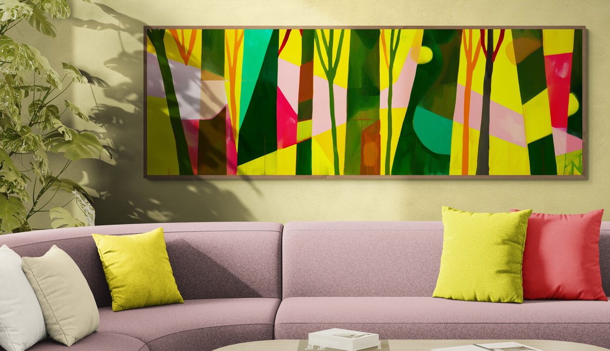  Forest Of Dreams #12 By V+V Kniazievi, 79 X 28, Artwork For Sale On Artfinder