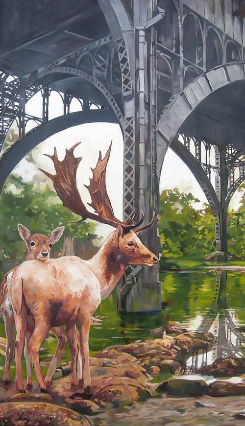 Viaduct II by Janusz  Orzechowski