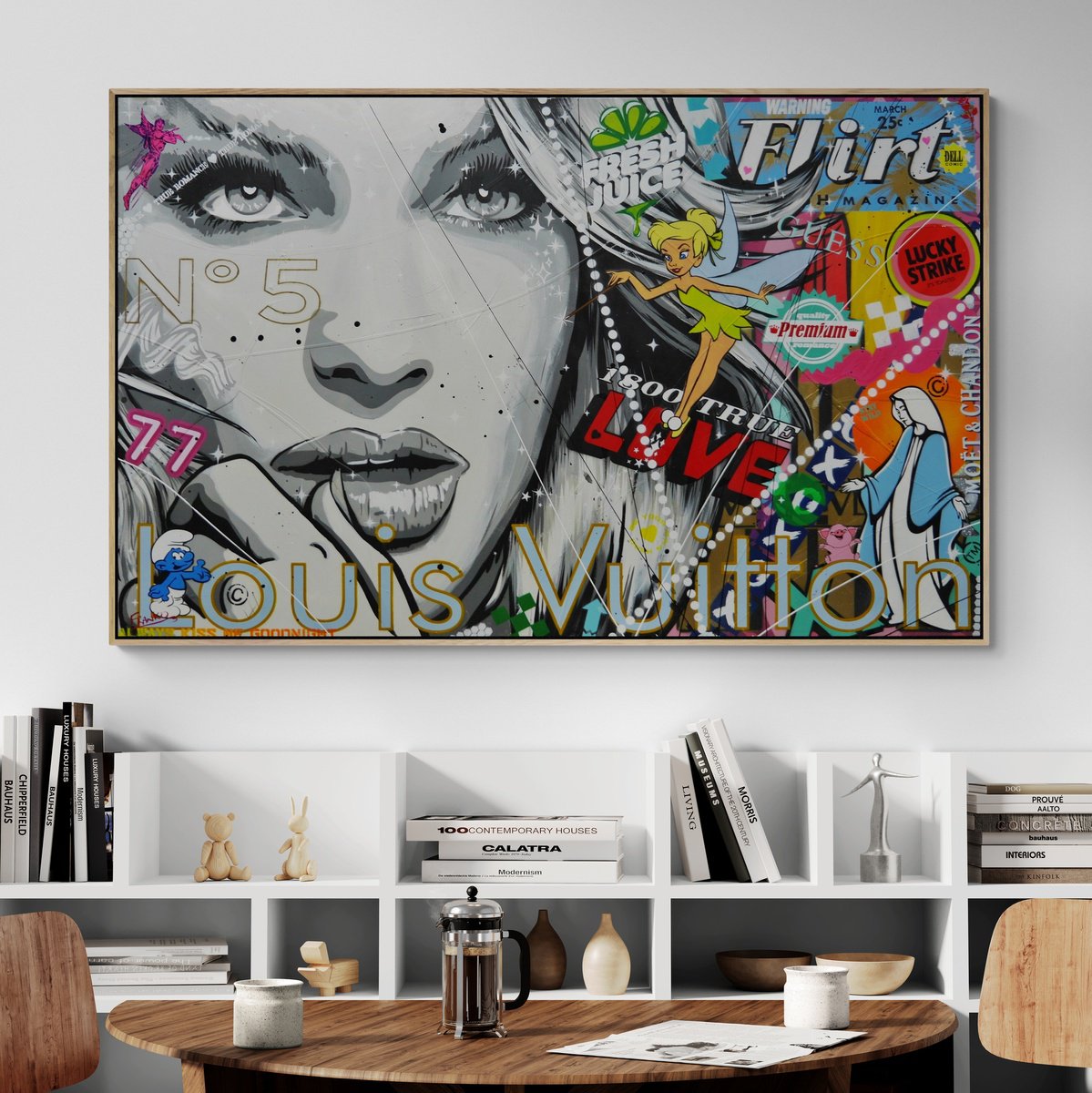 Urban And Pop Painting , Fairies And Queens By Franko, 63 X 39, Artwork For Sale On Artfinder