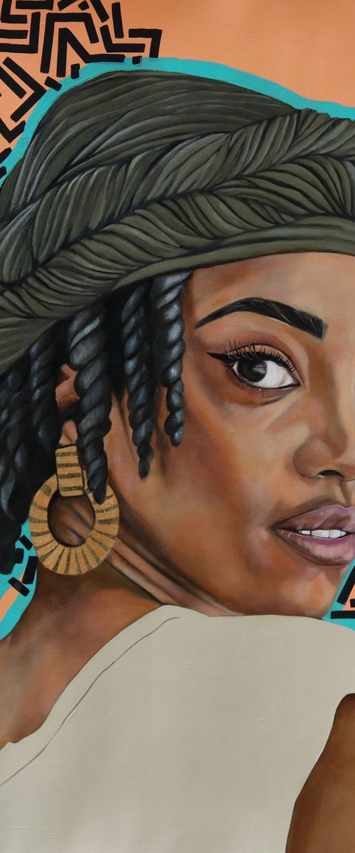 Over the shoulder by Mikéla Henry-Lowe