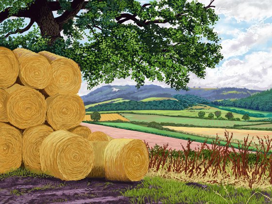 Straw Bales, Newburgh, North Yorkshire