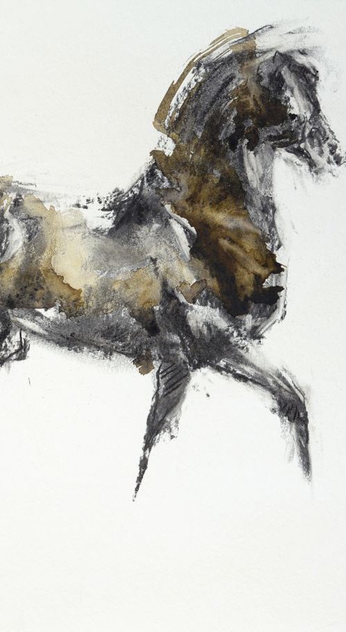 Equine Nude 83t by Benedicte Gele