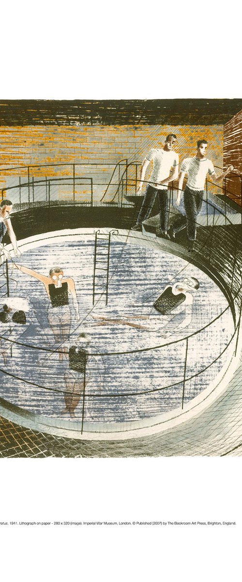 Testing Davis Apparatus (1941) by Eric Ravilious