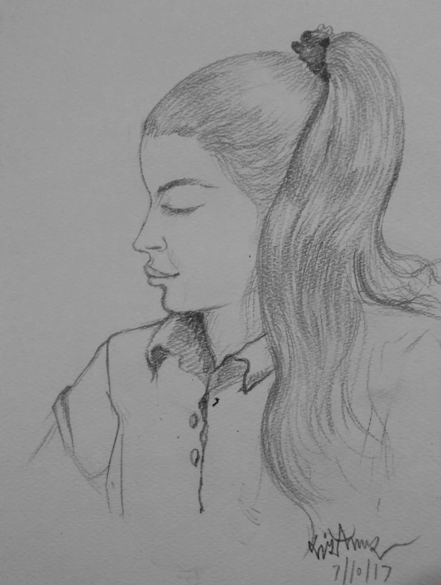 Aniya portrait by SANJAY PUNEKAR
