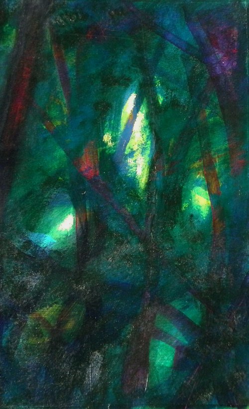 "Dark forest 1" by Fabienne Monestier