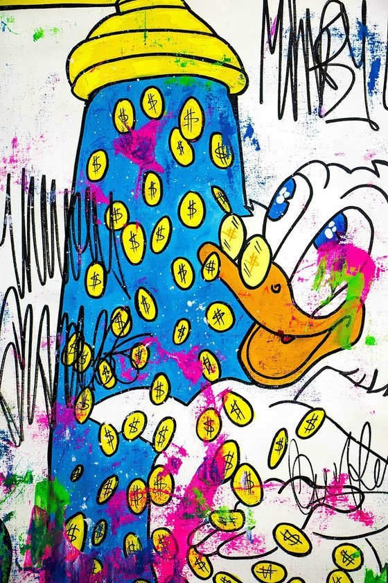 Morning money shower ft Scrooge mc duck