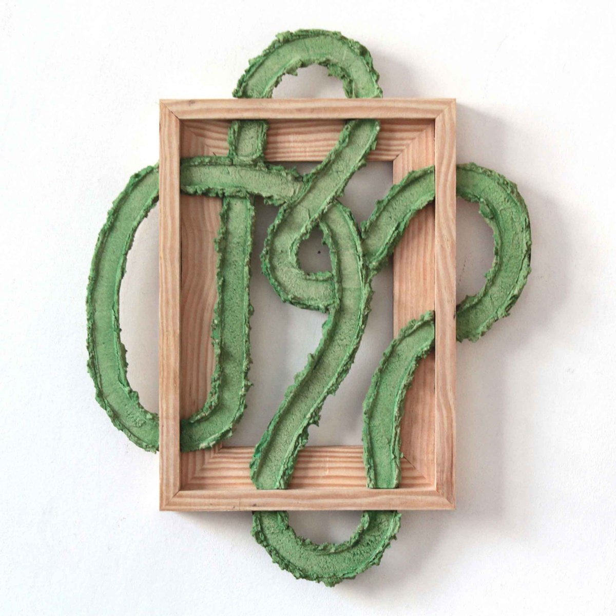 Geometric Abstract Acrylic Painting By Martin Singer, 12 X 15", Ctvm-24, Original Artwork