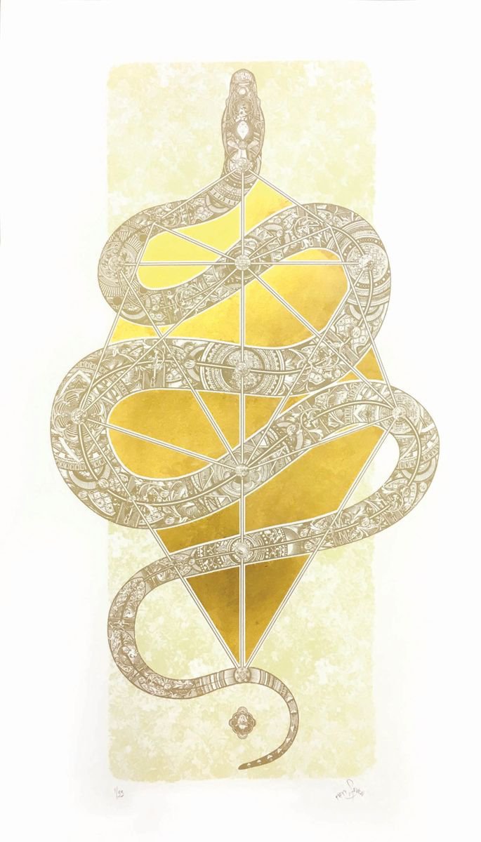 The Diamond Headed Serpent by 57Design