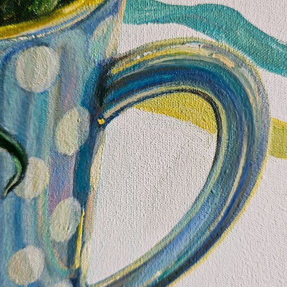 Yellow within Blue