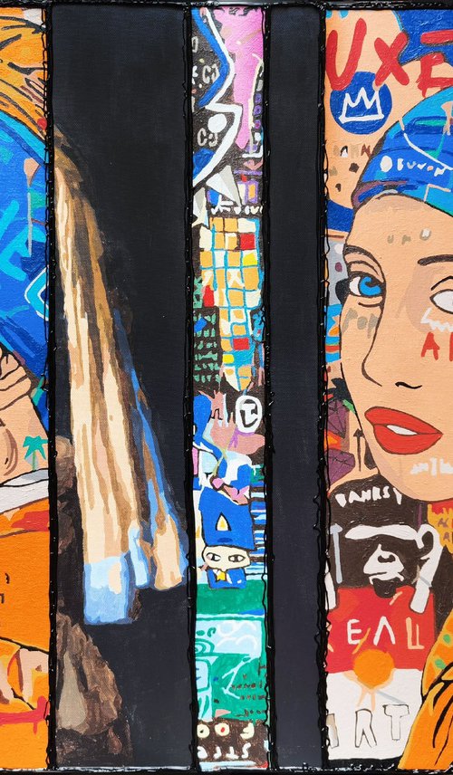 Girl with a pearl earring by BAST