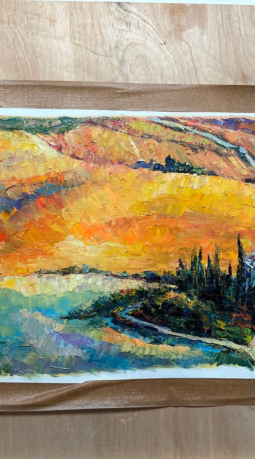 Autumn Tuscan by Mariia Hyhar