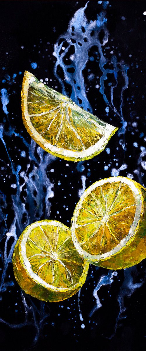 Lemon wedges by Aleksandr Neliubin