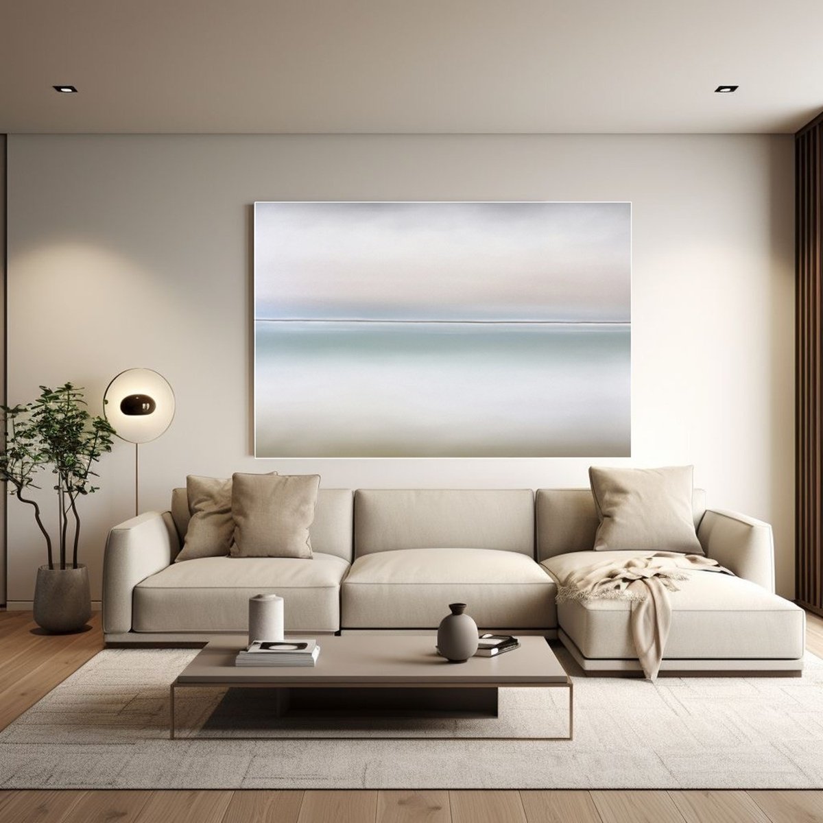 Surrealistic Oil Painting , Horizon Of Emotions #106 By Larissa Uvarova, 59 X 39, Artwork For Sale On Artfinder
