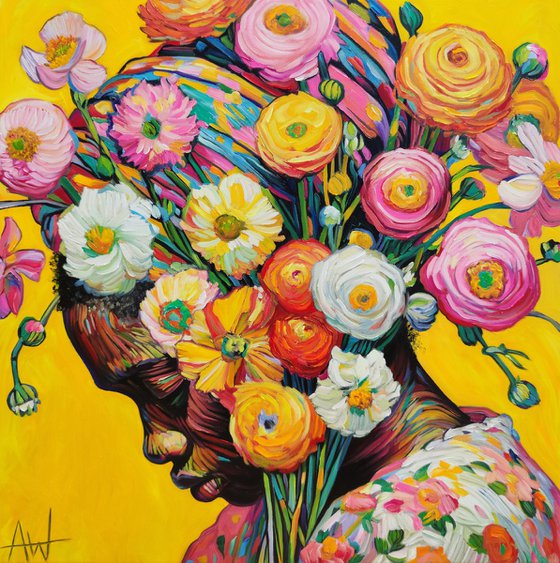 A Head Full of Flowers