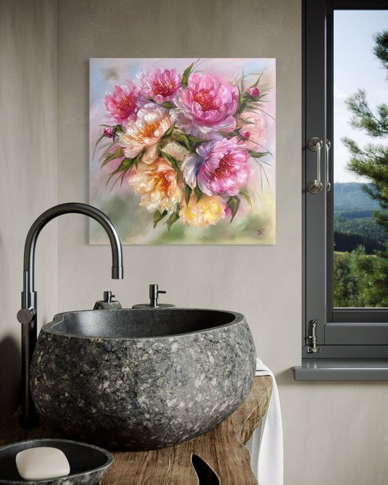 Magic peonies series - Romantic gift