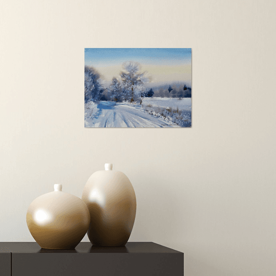 Winter road