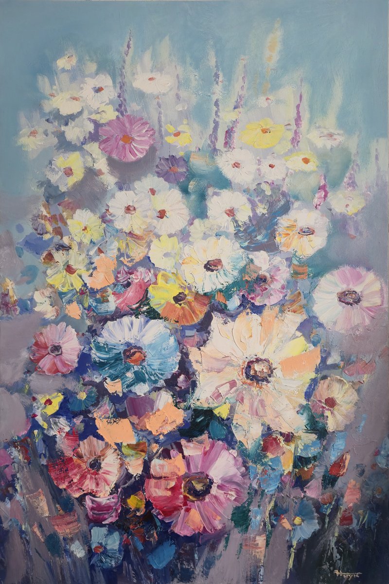 Garden Of Light By Hayk Miqayelyan, 24 X 35, Artwork For Sale On Artfinder